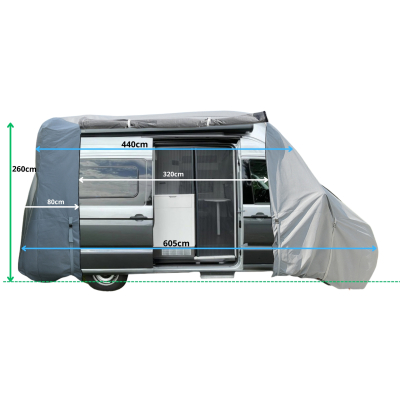Pokrowiec na kampervan Vw Grand California 600